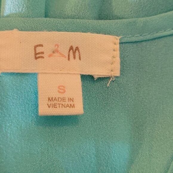 BRAND NEW E&M SLEEVELESS SILK ROUNDNECK LINE WOMEN"S SHIRT G1 - Picture 12 of 14